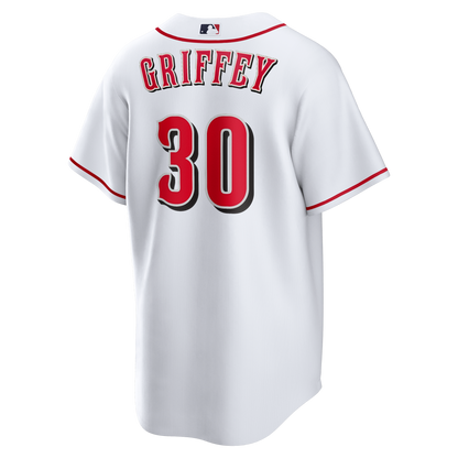 Men's Cincinnati Reds Ken Griffey Jr. Nike White Home Retired Player Replica Jersey