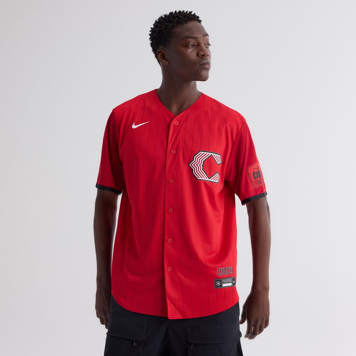 Men's Cincinnati Reds Nike Red 2026 City Connect Stadium Jersey
