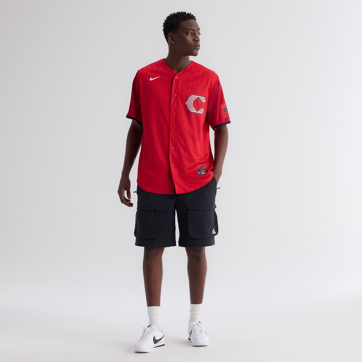 Men's Cincinnati Reds Nike Red 2026 City Connect Stadium Jersey
