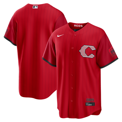 Men's Cincinnati Reds Nike Red 2026 City Connect Stadium Jersey