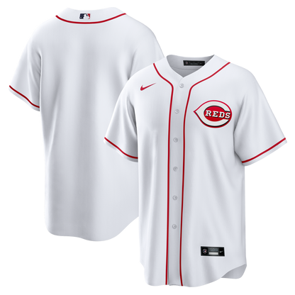 Men's Cincinnati Reds Nike White Home Big & Tall Replica Jersey