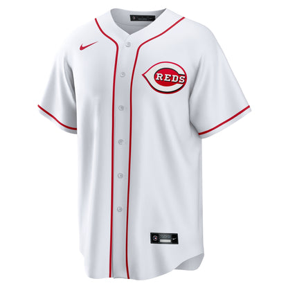 Men's Cincinnati Reds Tyler Stephenson Nike White Home Replica Jersey
