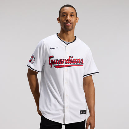 Men's Cleveland Guardians Jose Ramirez Nike White Home Limited Player Jersey