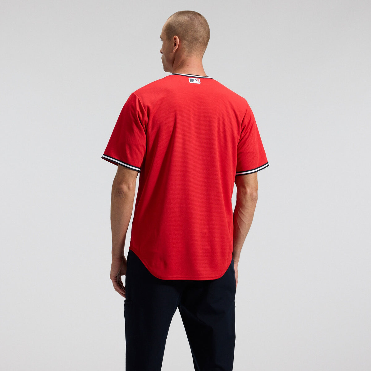 Men's Cleveland Guardians Nike Red Alternate 2 Replica Jersey