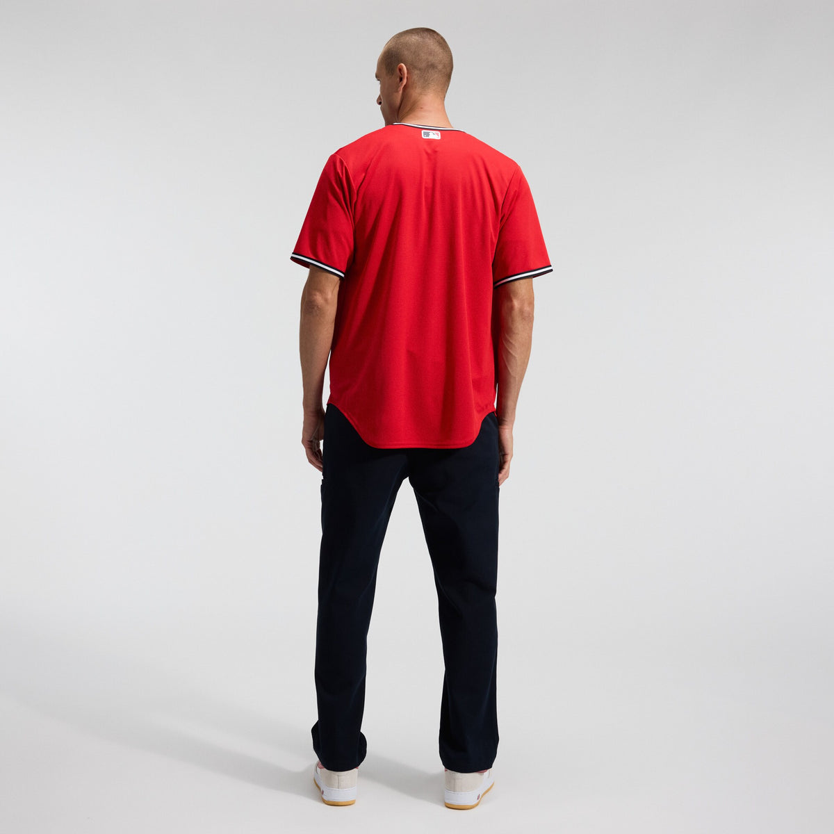 Men's Cleveland Guardians Nike Red Alternate 2 Replica Jersey