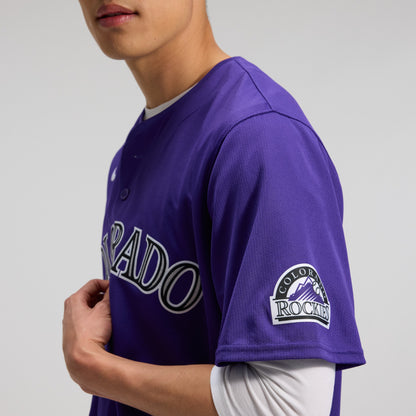 Men's Colorado Rockies Nike Purple Alternate Limited Jersey