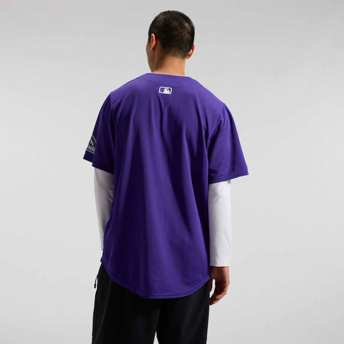 Men's Colorado Rockies Nike Purple Alternate Limited Jersey