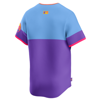 Men's Colorado Rockies Nike Purple/Light Blue 2025 City Connect Limited Jersey