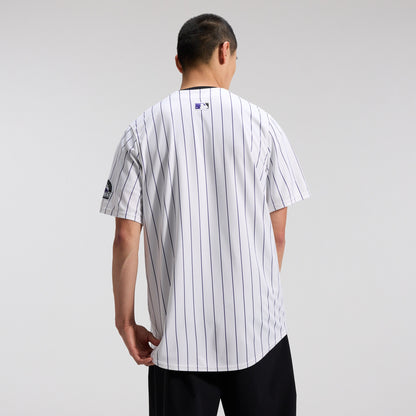 Men's Colorado Rockies Nike White Home Limited Jersey
