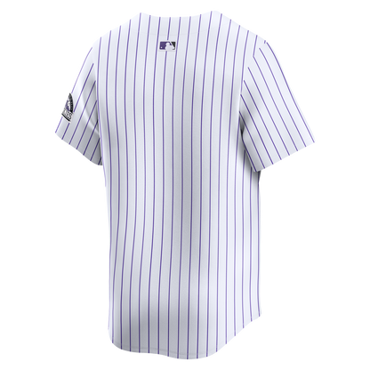 Men's Colorado Rockies Nike White Home Limited Jersey