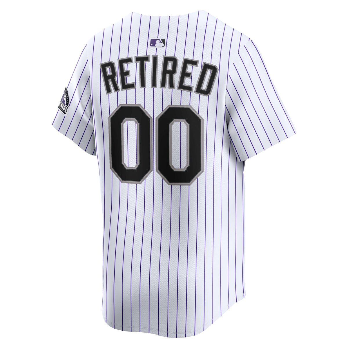 Men's Colorado Rockies Nike White Home Limited Pick-A-Player Retired Roster Jersey
