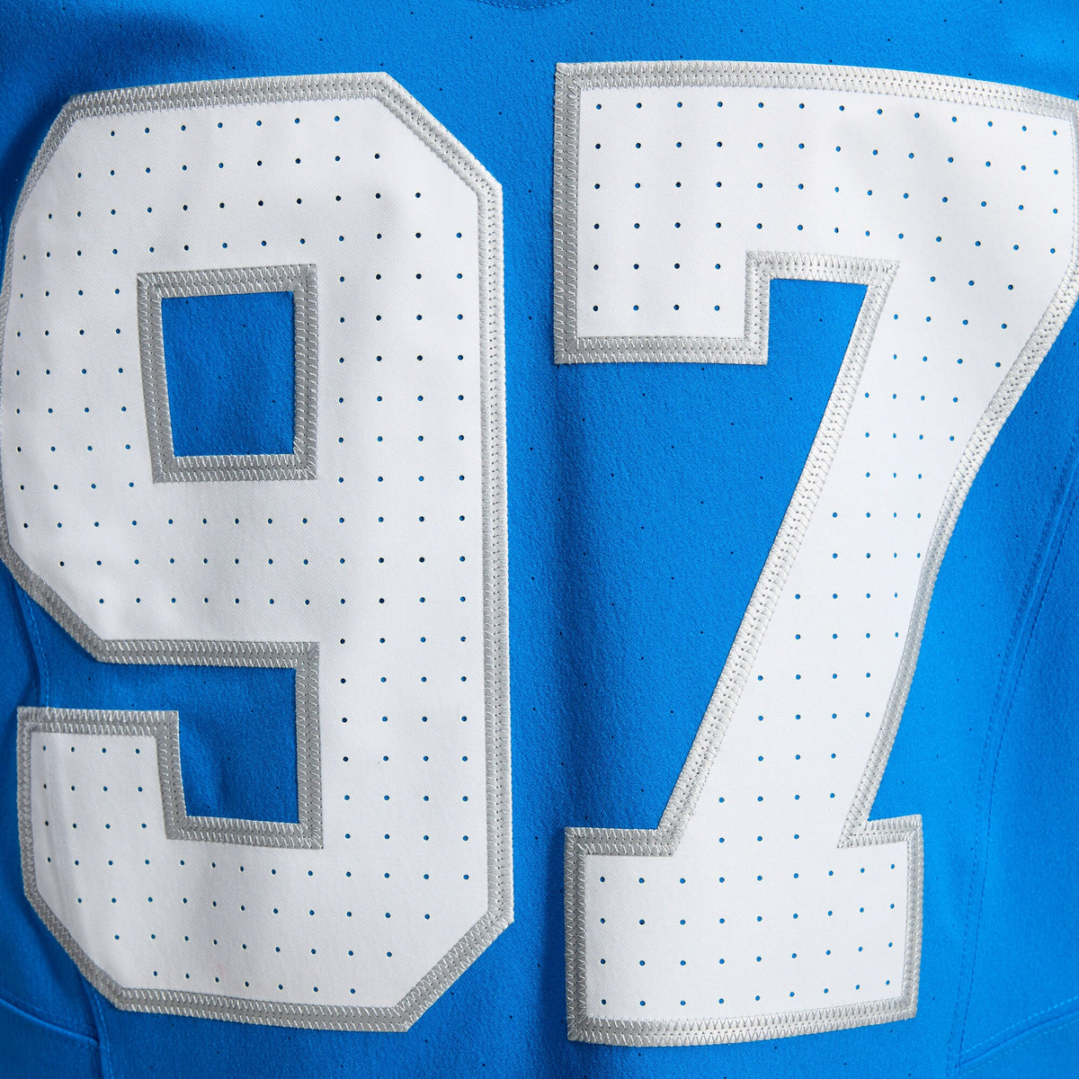 Men's Detroit Lions Aidan Hutchinson Nike Blue Team Vapor F.U.S.E. Elite Jersey