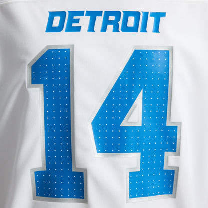 Men's Detroit Lions Amon-Ra St. Brown Nike White Game Jersey