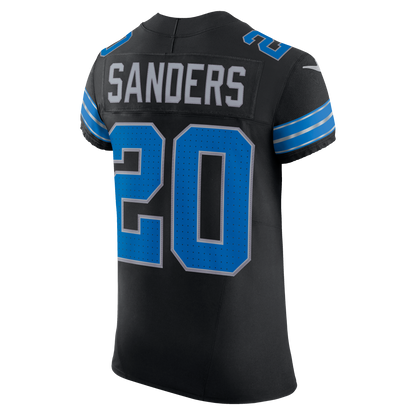 Men's Detroit Lions Barry Sanders Nike Black Alternate Vapor F.U.S.E. Elite Jersey