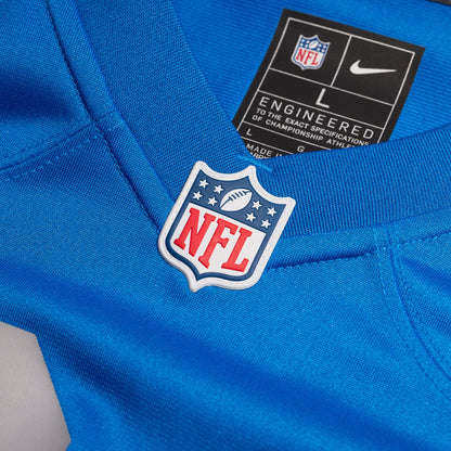 Men's Detroit Lions Brian Branch Nike Blue Alternate Game Jersey
