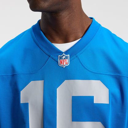 Men's Detroit Lions Jared Goff Nike Blue Alternate Game Jersey