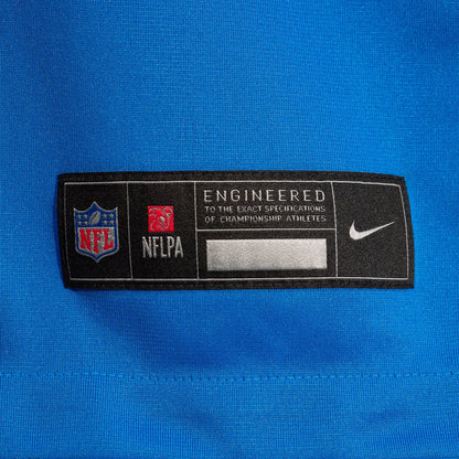 Men's Detroit Lions Malcolm Rodriguez Nike Blue Game Jersey