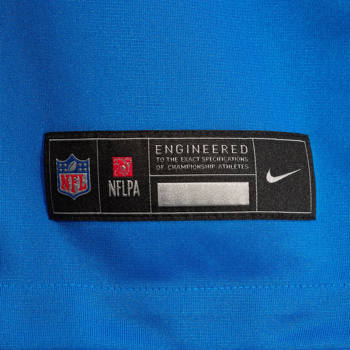 Men's Detroit Lions Nike Blue Custom Game Jersey