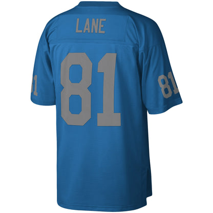 Men's Detroit Lions Richard Lane Mitchell & Ness Blue Legacy Replica Jersey