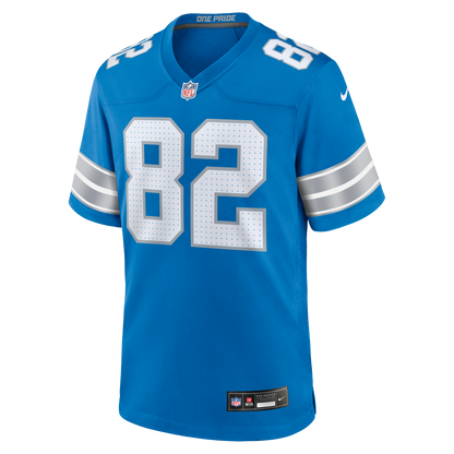 Men's Detroit Lions Thomas Gordon Nike Blue Team Game Jersey