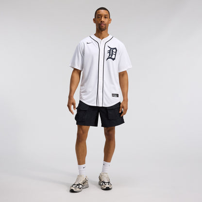 Men's Detroit Tigers Nike White Home Replica Jersey