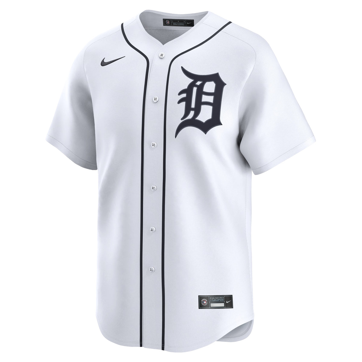 Men's Detroit Tigers Riley Greene Nike White Home Limited Player Jersey