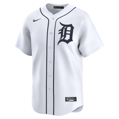 Men's Detroit Tigers Riley Greene Nike White Home Limited Player Jersey