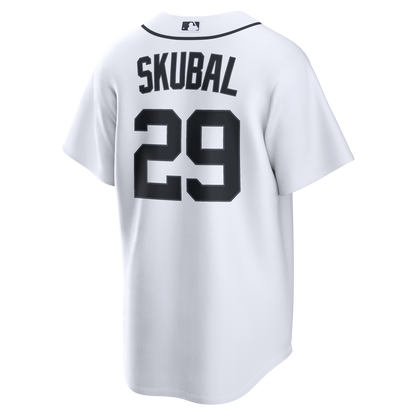 Men's Detroit Tigers Tarik Skubal Nike White Home Replica Jersey
