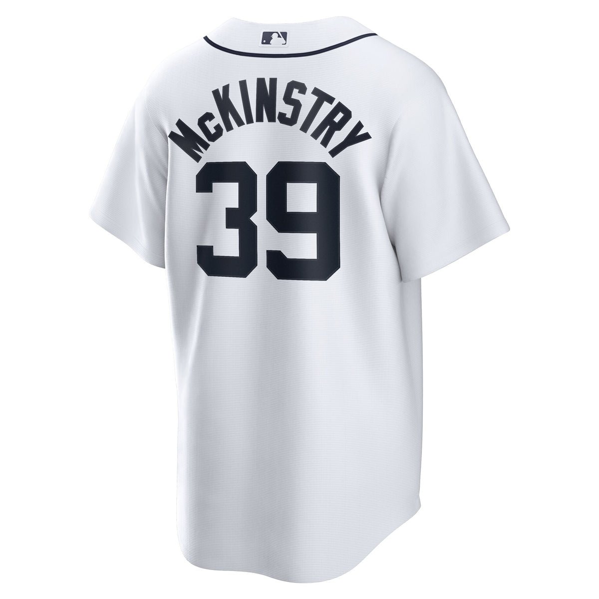 Men's Detroit Tigers Zach McKinstry Nike White Home Replica Jersey