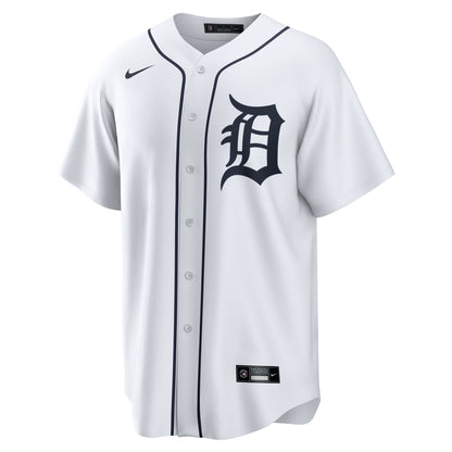 Men's Detroit Tigers Zach McKinstry Nike White Home Replica Jersey
