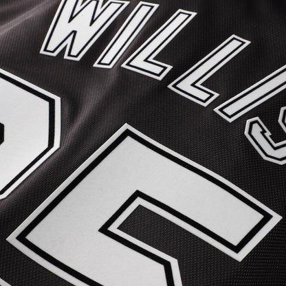 Men's Florida Marlins Dontrelle Willis Mitchell & Ness Black Authentic Batting Practice Jersey