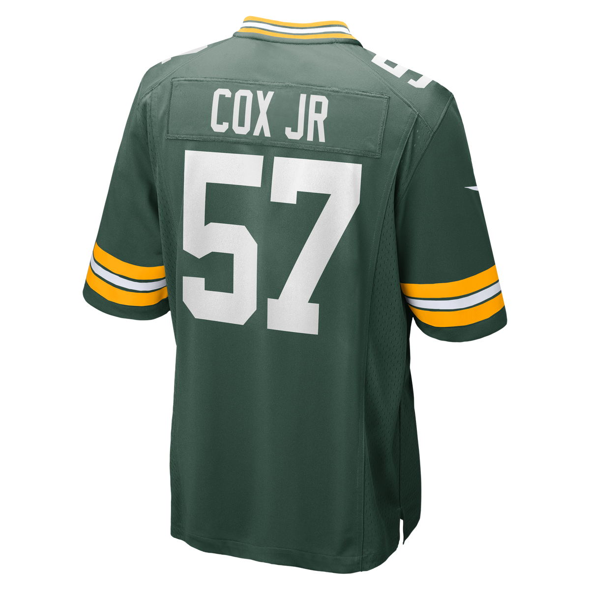 Men's Green Bay Packers Brenton Cox Jr. Nike Green Game Jersey