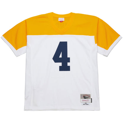 Men's Green Bay Packers Brett Favre Mitchell & Ness White 1994 Legacy Replica Jersey