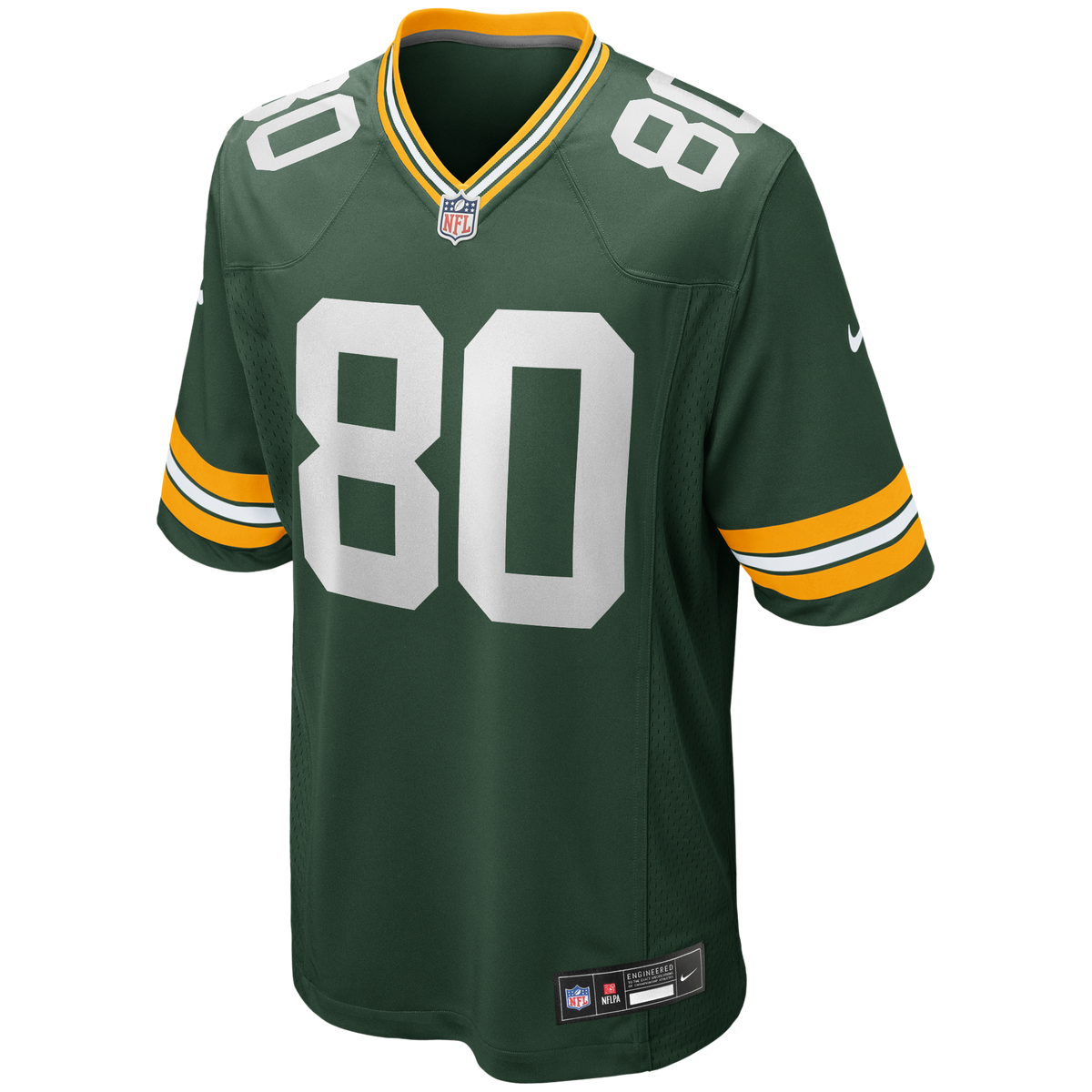 Men's Green Bay Packers Donald Driver Nike Green Game Retired Player Jersey