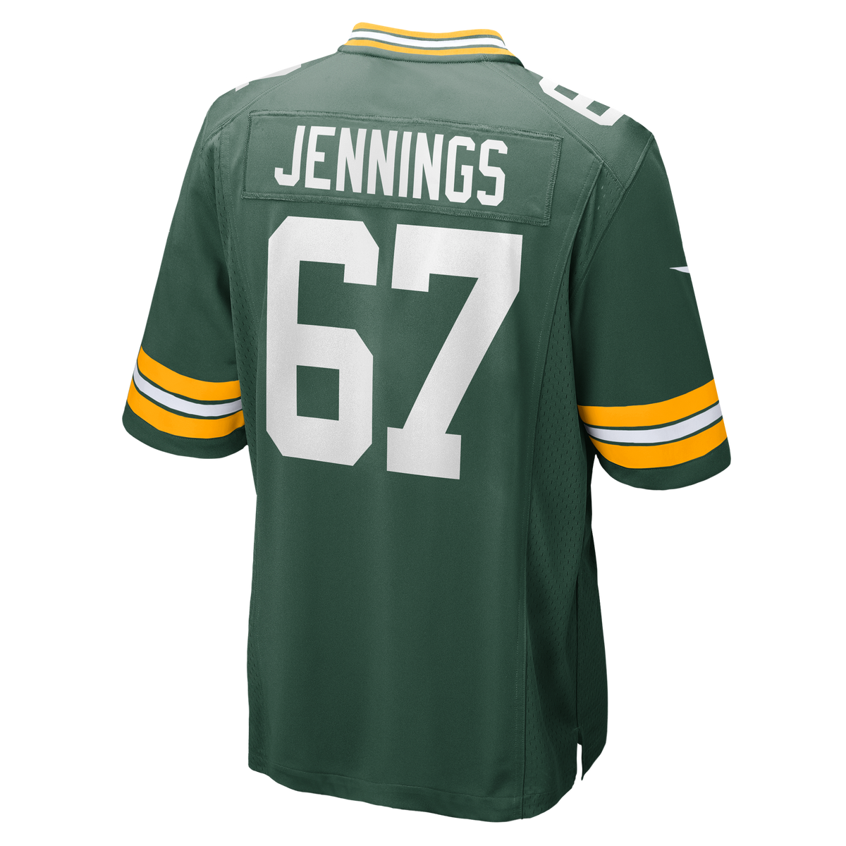 Men's Green Bay Packers Donovan Jennings Nike Green Team Game Jersey