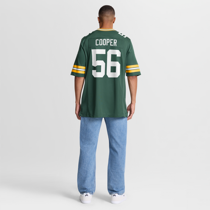 Men's Green Bay Packers Edgerrin Cooper Nike Green Game Jersey