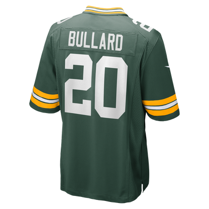 Men's Green Bay Packers Javon Bullard Nike Green Game Jersey