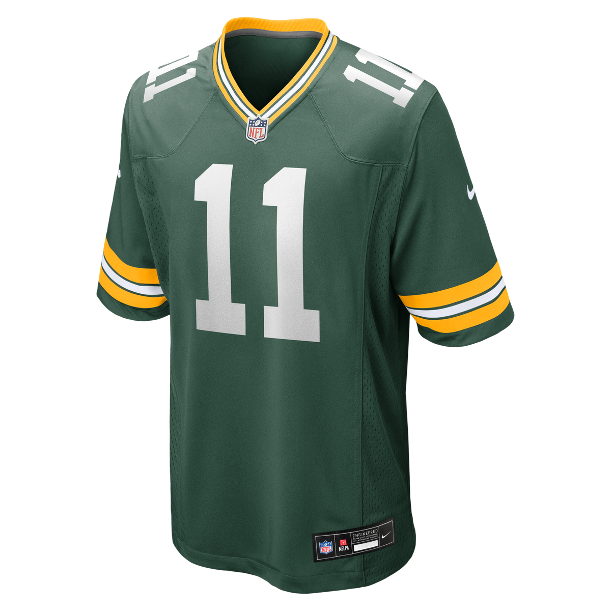 Men's Green Bay Packers Jayden Reed Nike Green Game Jersey