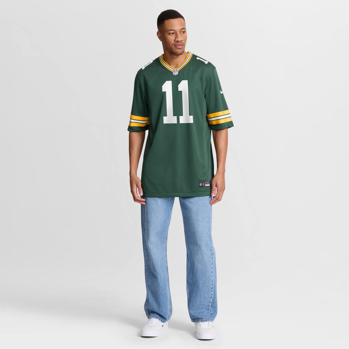Men's Green Bay Packers Jayden Reed Nike Green Game Jersey