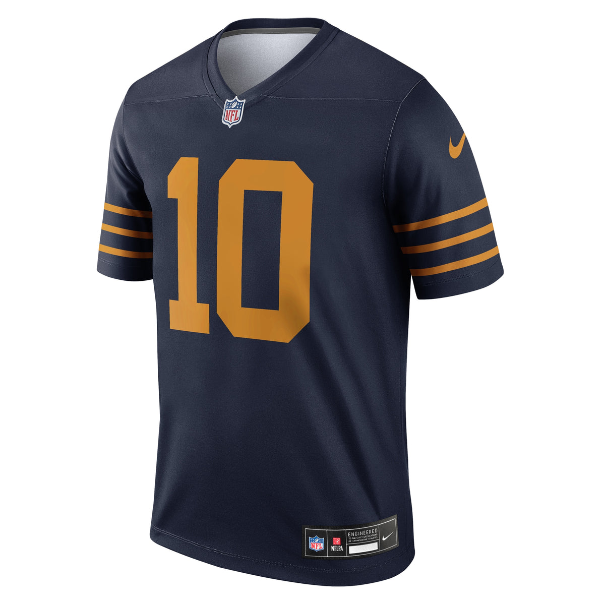 Men's Green Bay Packers Jordan Love Nike Navy The 1923 Classic Legend Player Dri-FIT Top