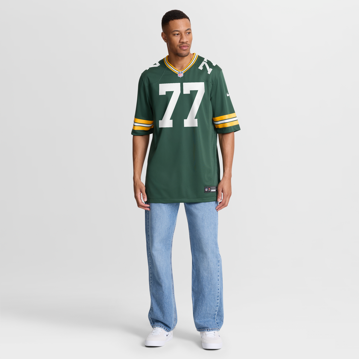 Men's Green Bay Packers Jordan Morgan Nike Green Player Game Jersey
