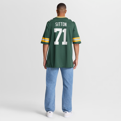Men's Green Bay Packers Josh Sitton Nike Green Retired Game Jersey