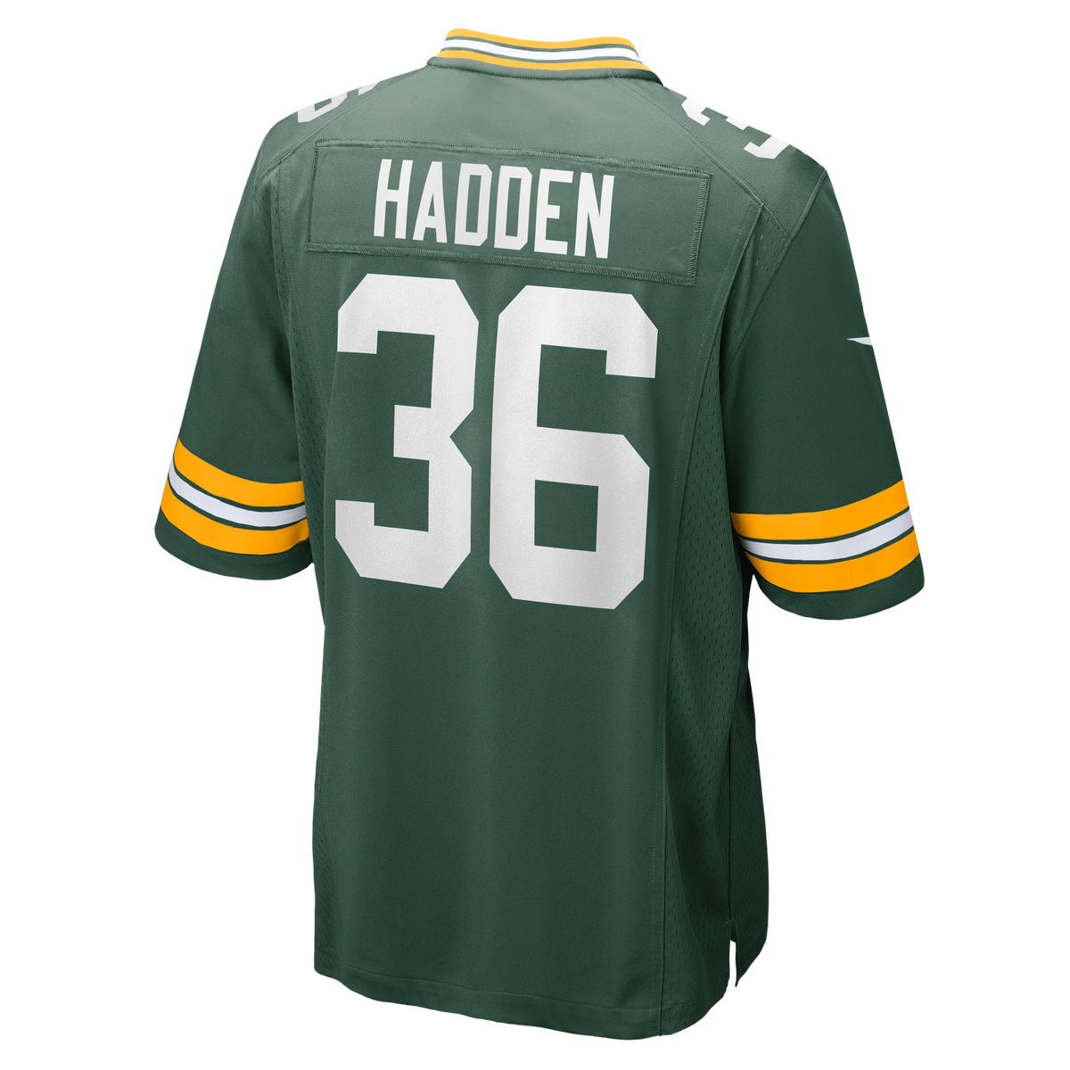 Men's Green Bay Packers Kamal Hadden Nike Green Team Game Jersey
