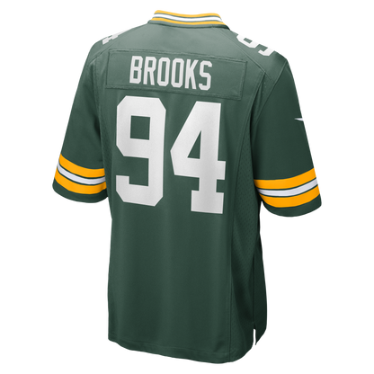 Men's Green Bay Packers Karl Brooks Nike Green Game Jersey