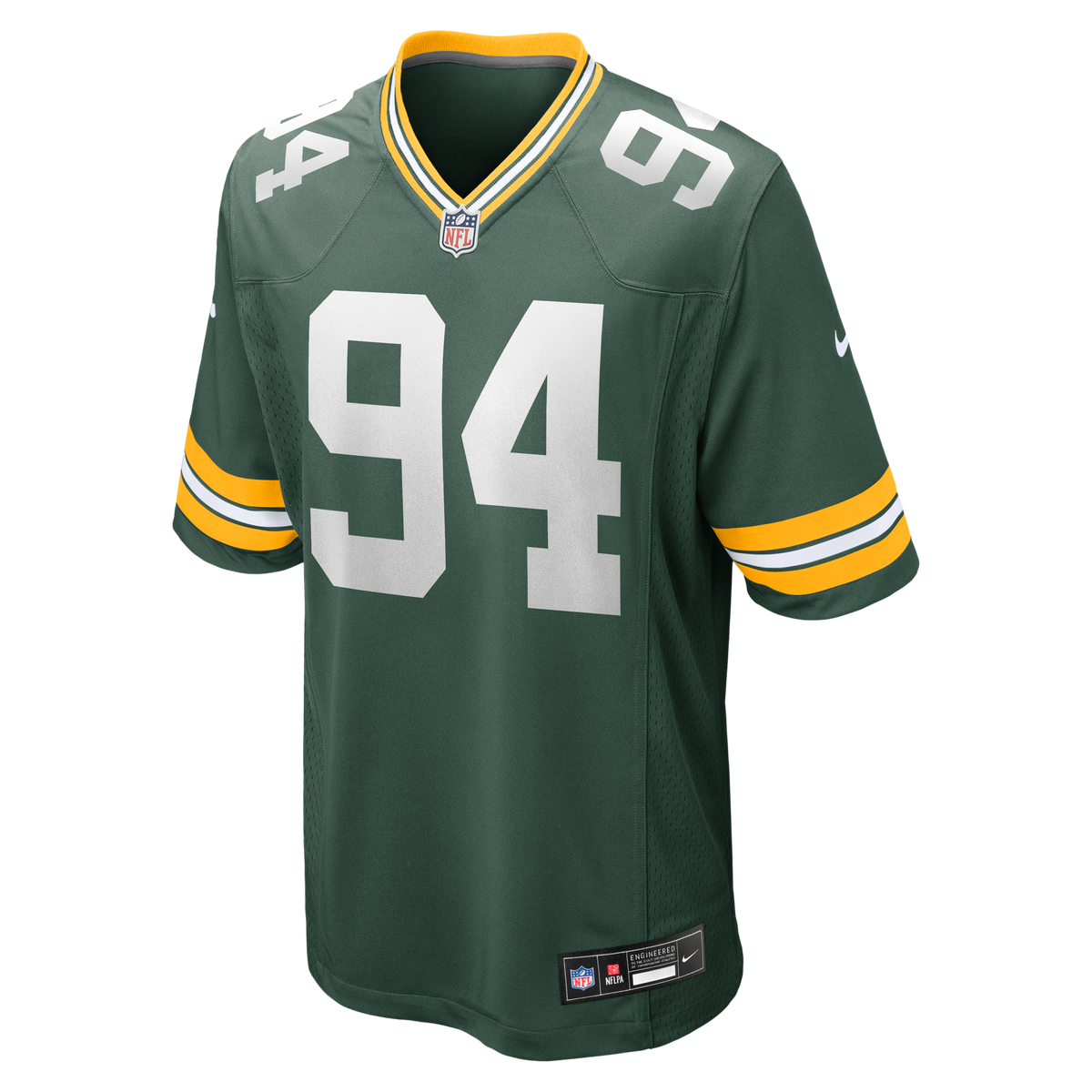 Men's Green Bay Packers Karl Brooks Nike Green Game Jersey