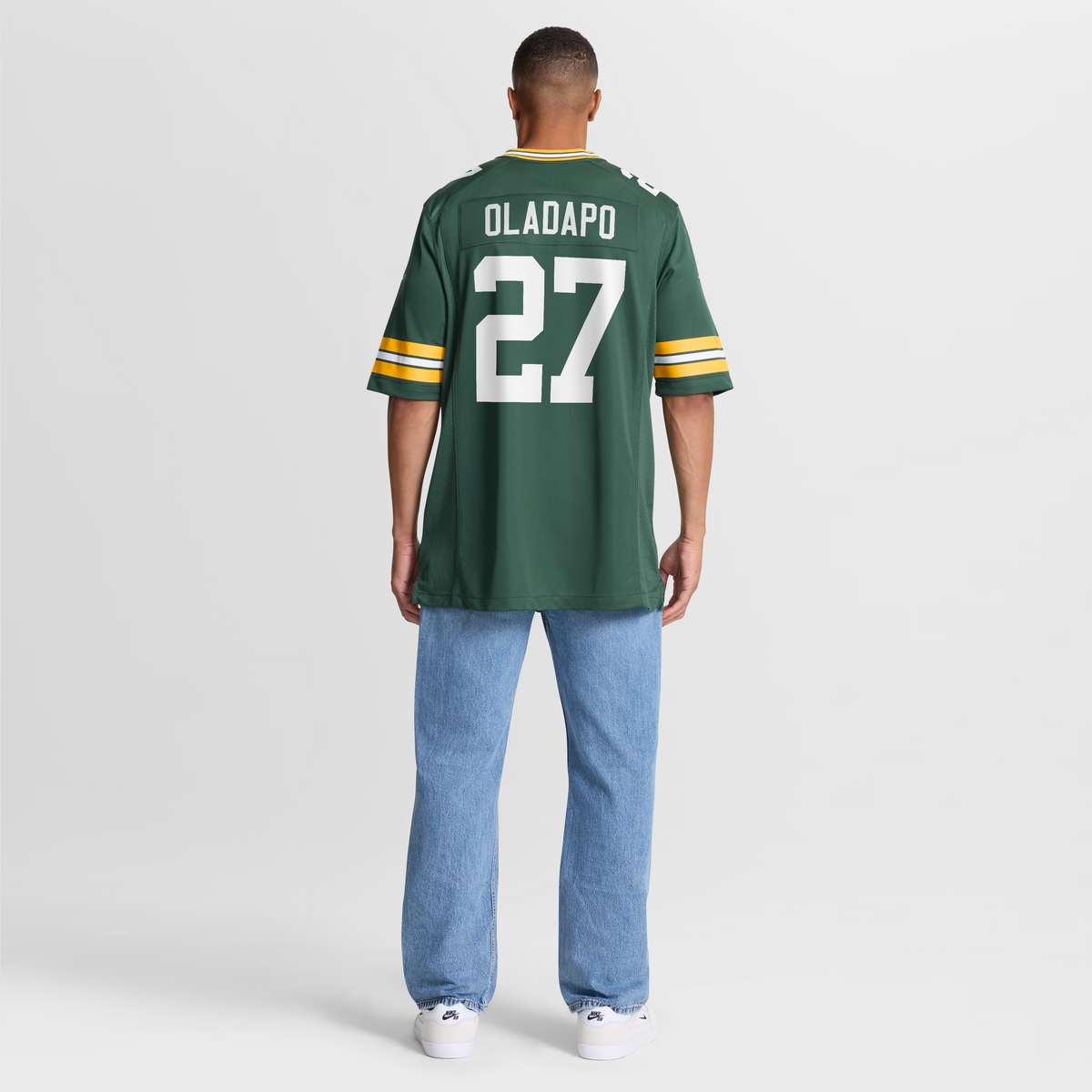 Men's Green Bay Packers Kitan Oladapo Nike Green Game Jersey