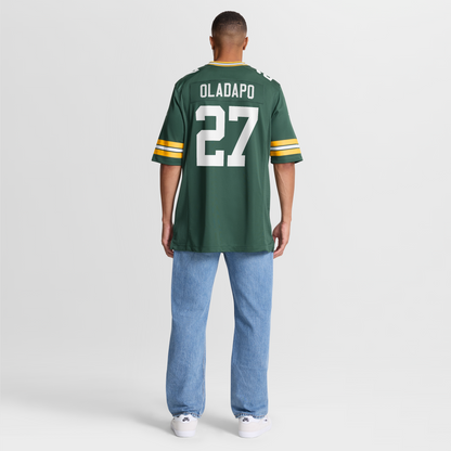 Men's Green Bay Packers Kitan Oladapo Nike Green Game Jersey