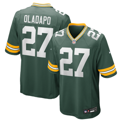 Men's Green Bay Packers Kitan Oladapo Nike Green Game Jersey