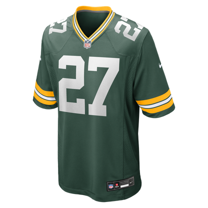 Men's Green Bay Packers Kitan Oladapo Nike Green Game Jersey