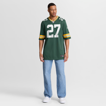 Men's Green Bay Packers Kitan Oladapo Nike Green Game Jersey